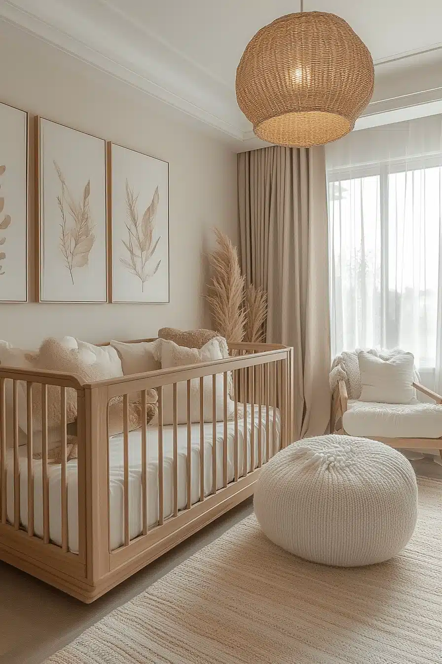 Modern Minimalist Baby Room