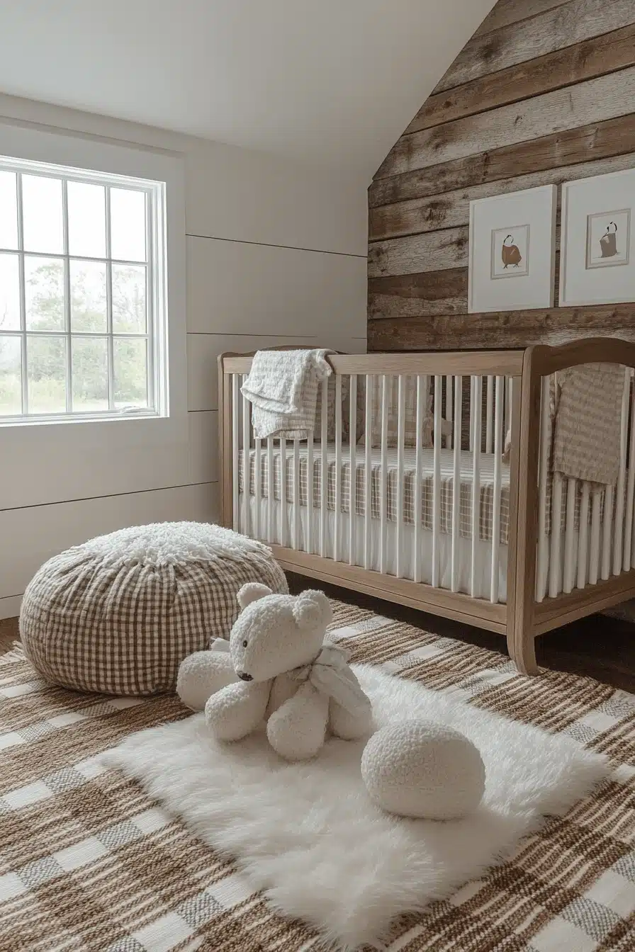 Rustic Farmhouse Baby Room
