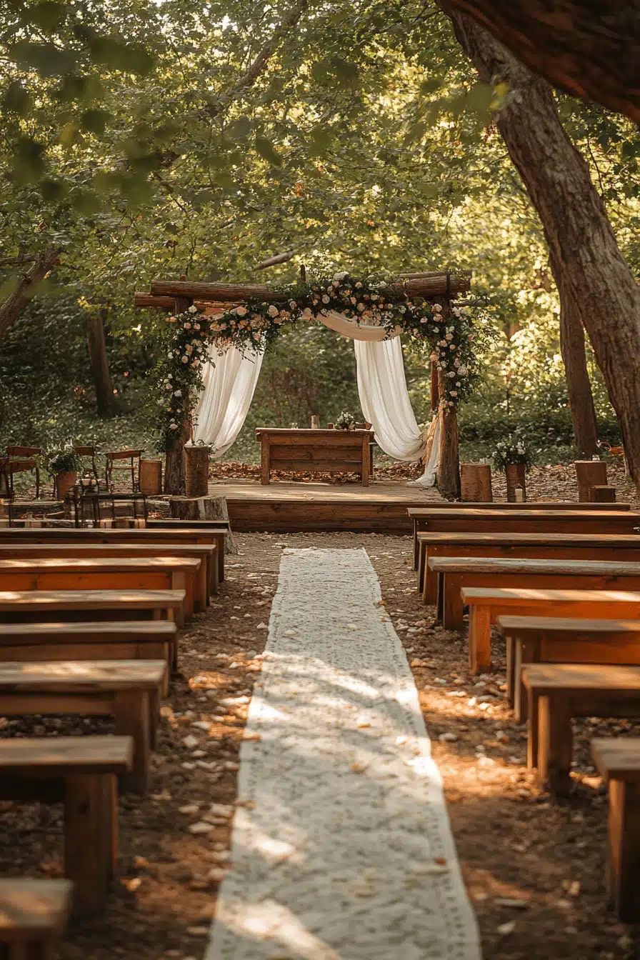 boho rustic wedding decor