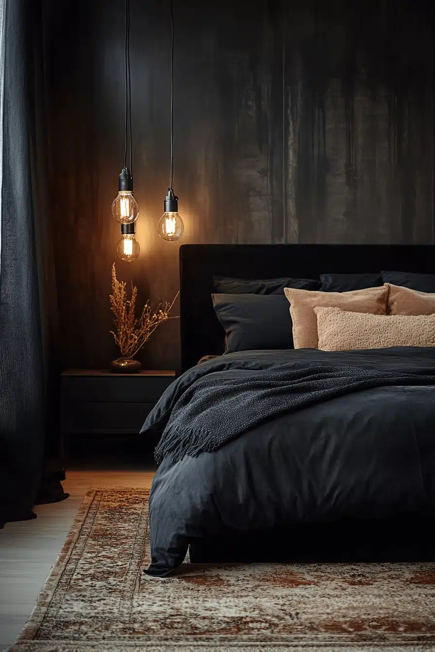 moody romantic bedroom