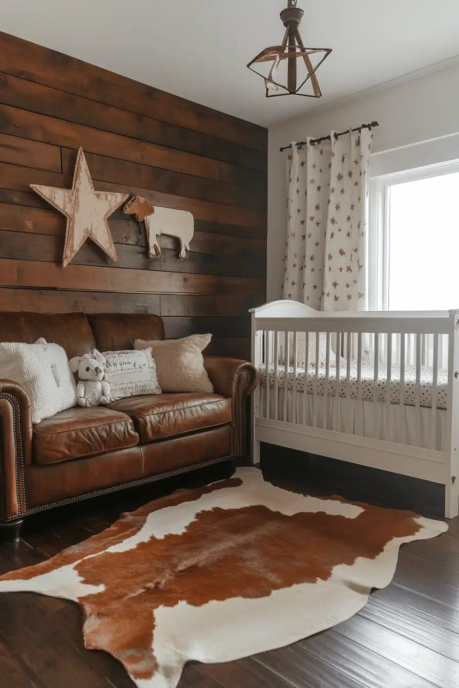 Rustic Farmhouse Baby Room