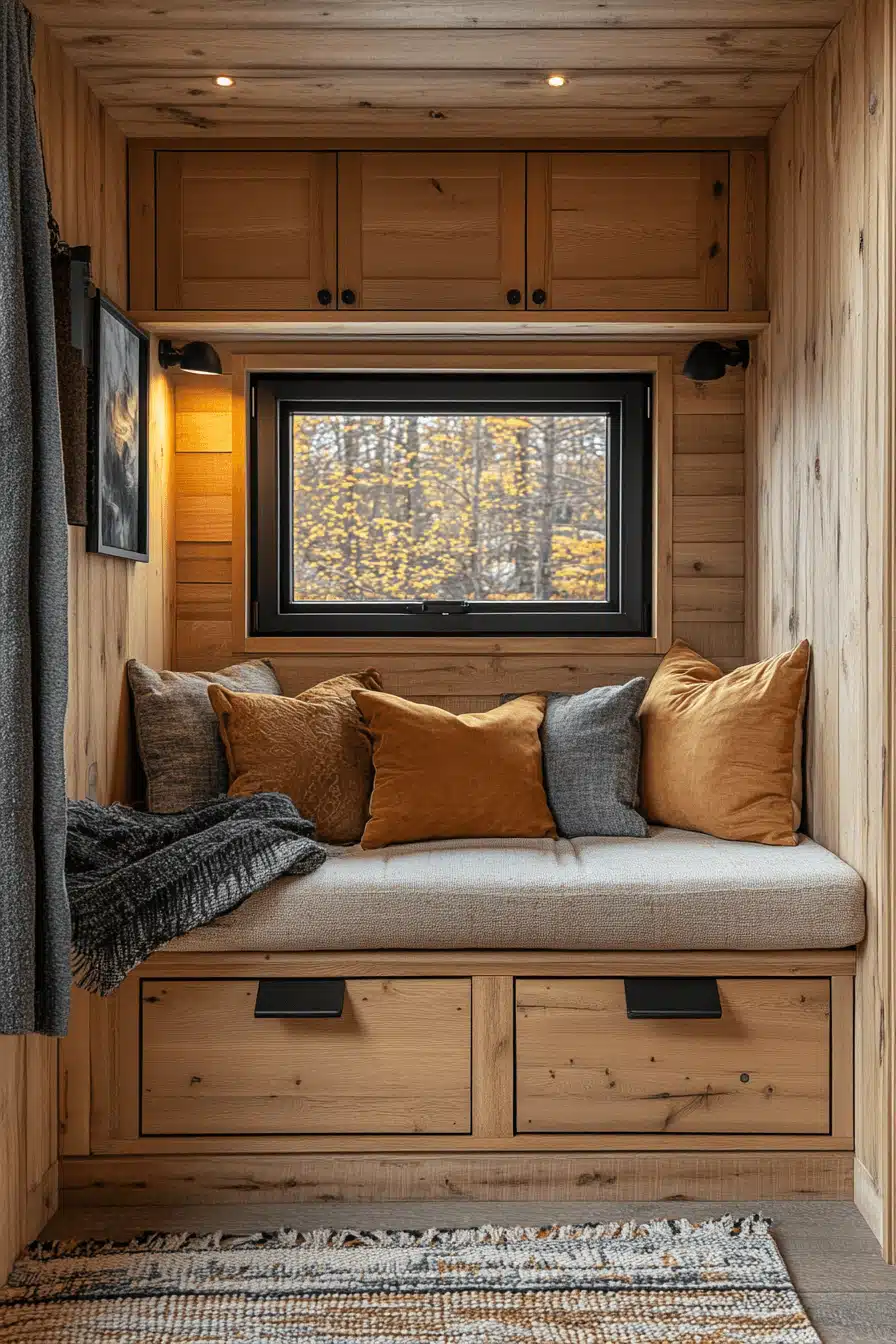 Tiny Cabins Interiors
