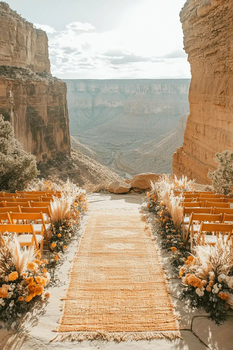 boho rustic wedding decor