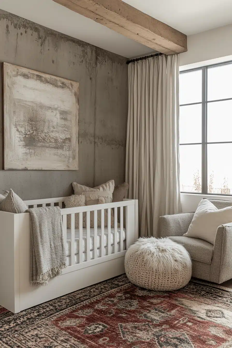 Industrial Chic Baby Room