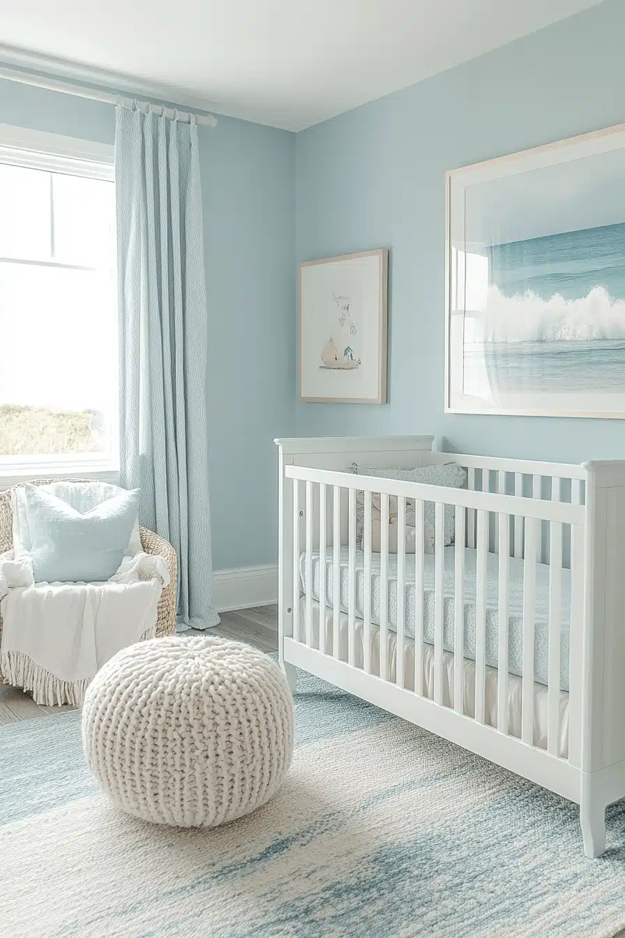 Coastal Baby Room