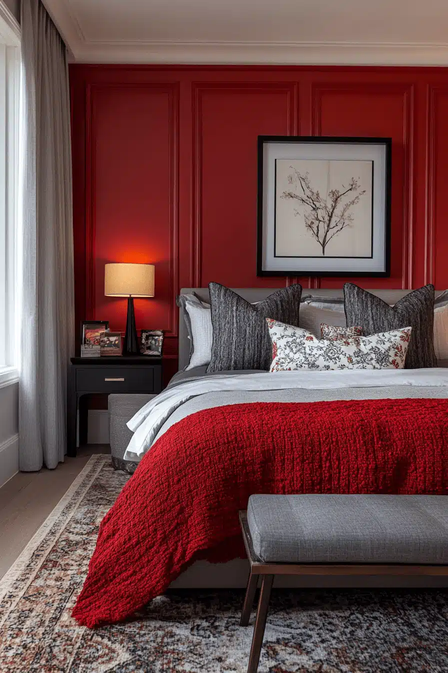 moody romantic bedroom
