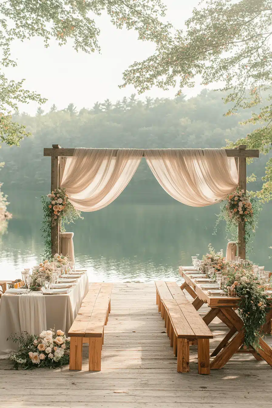 boho rustic wedding decor