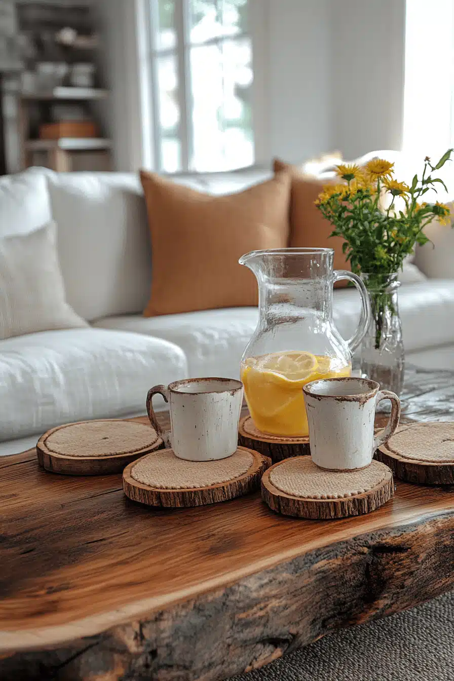 rustic spring home decor ideas