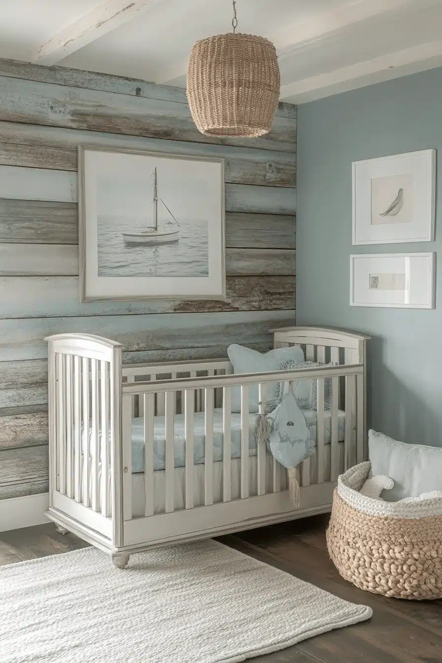 Coastal Baby Room