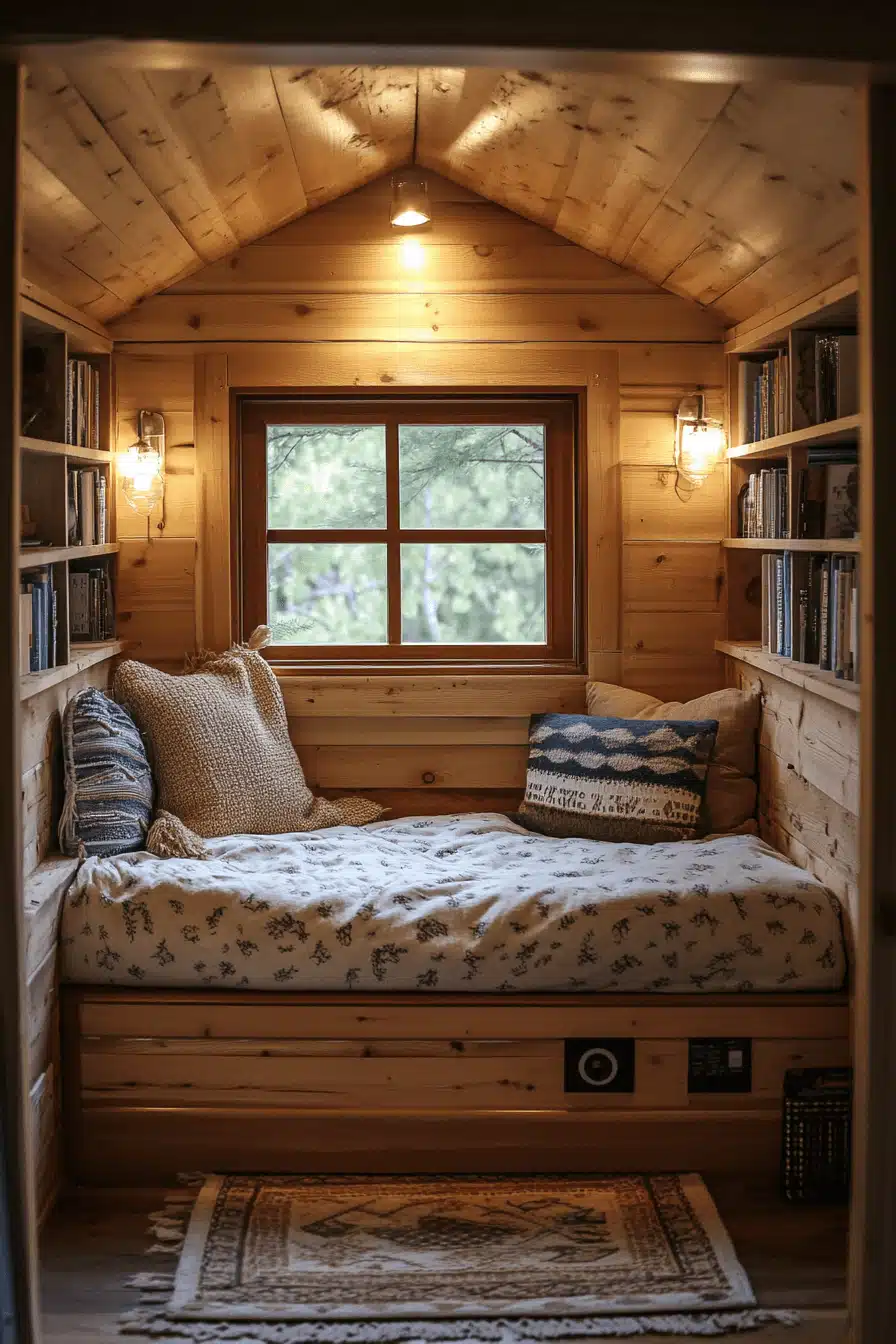 Tiny Cabins Interiors