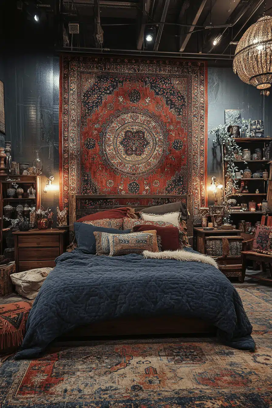 boho gothic bedroom