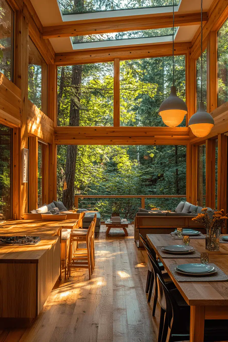 small cabin interiors