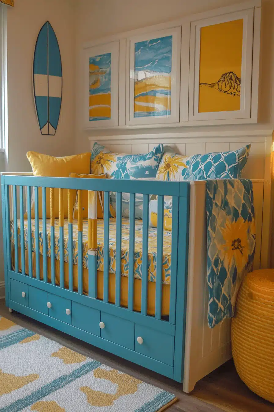 Coastal Baby Room