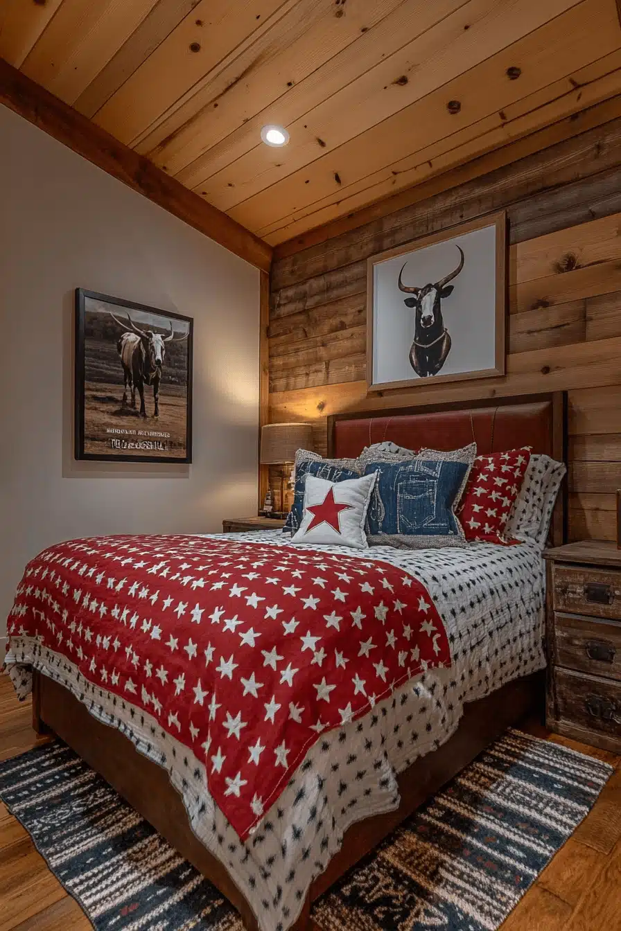 western bedroom ideas