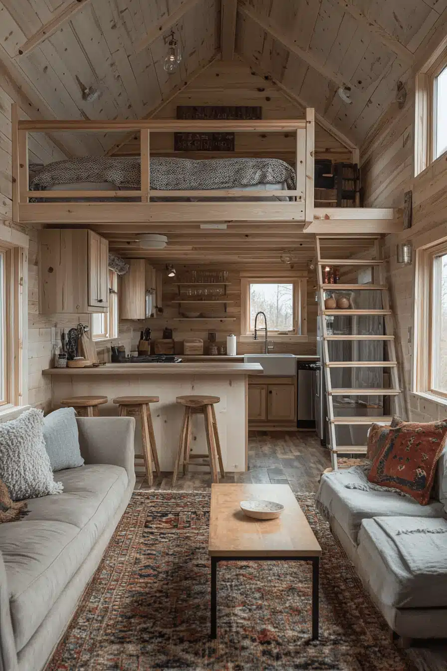 Tiny Cabins Interiors