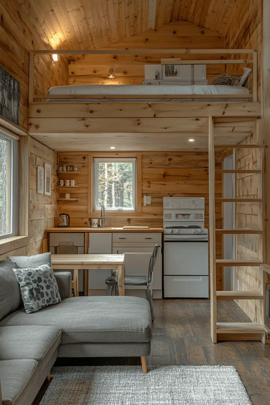 small cabin interiors