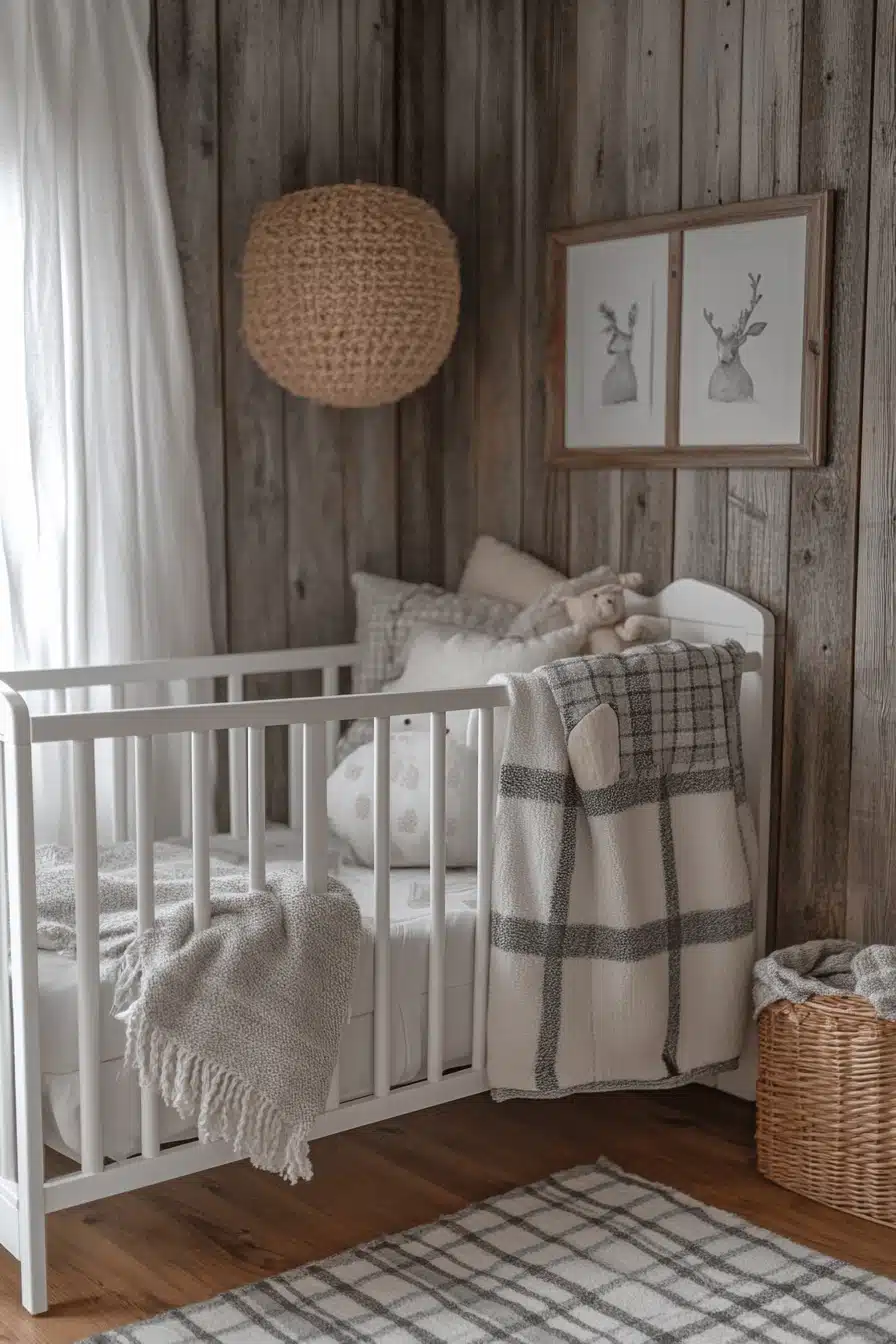 Rustic Farmhouse Baby Room