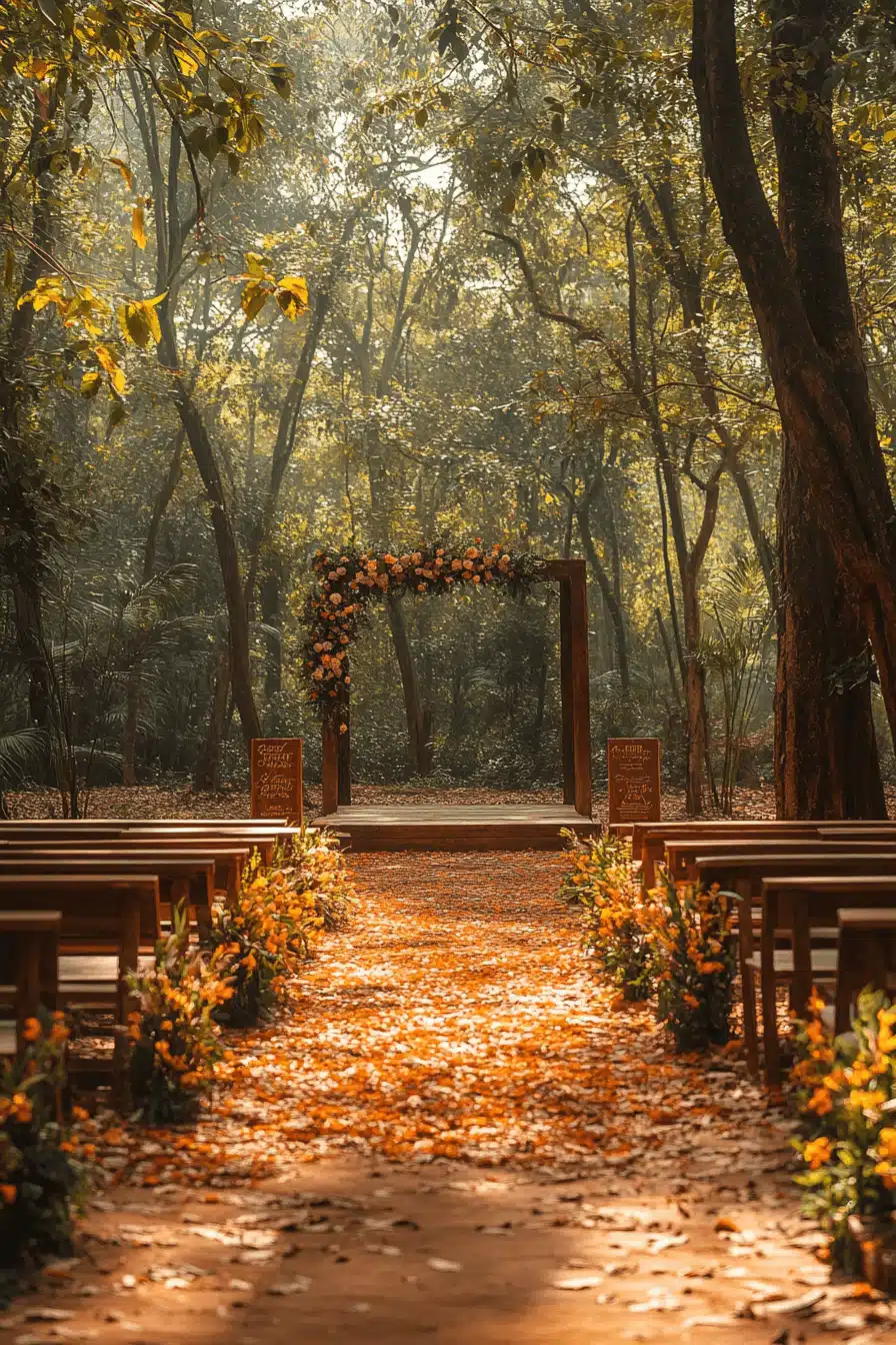 boho rustic wedding decor