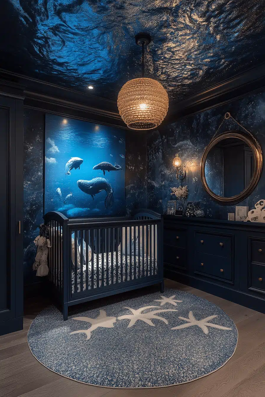 Coastal Baby Room