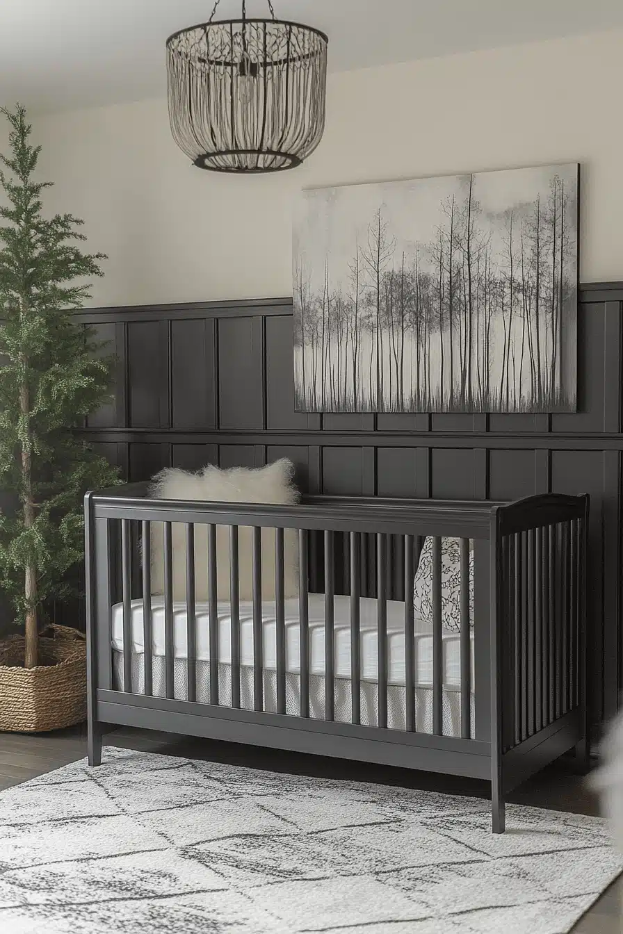 Industrial Chic Baby Room