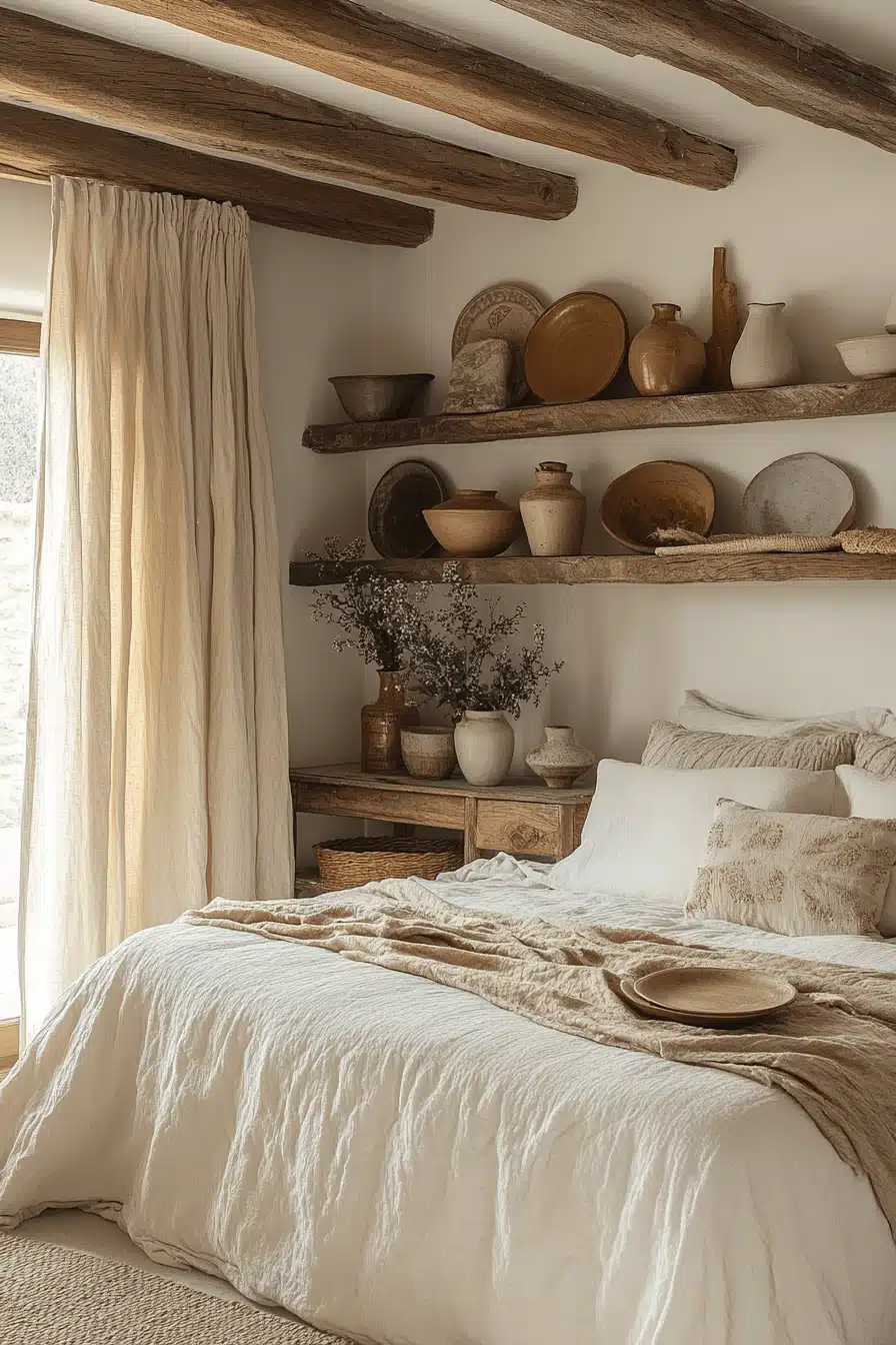 boho vintage bedroom