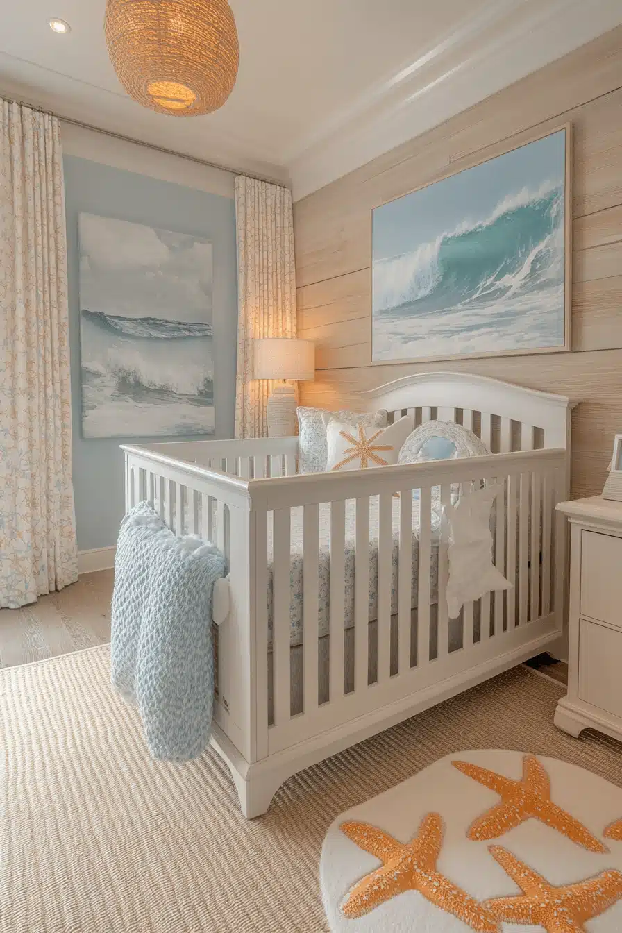 Coastal Baby Room