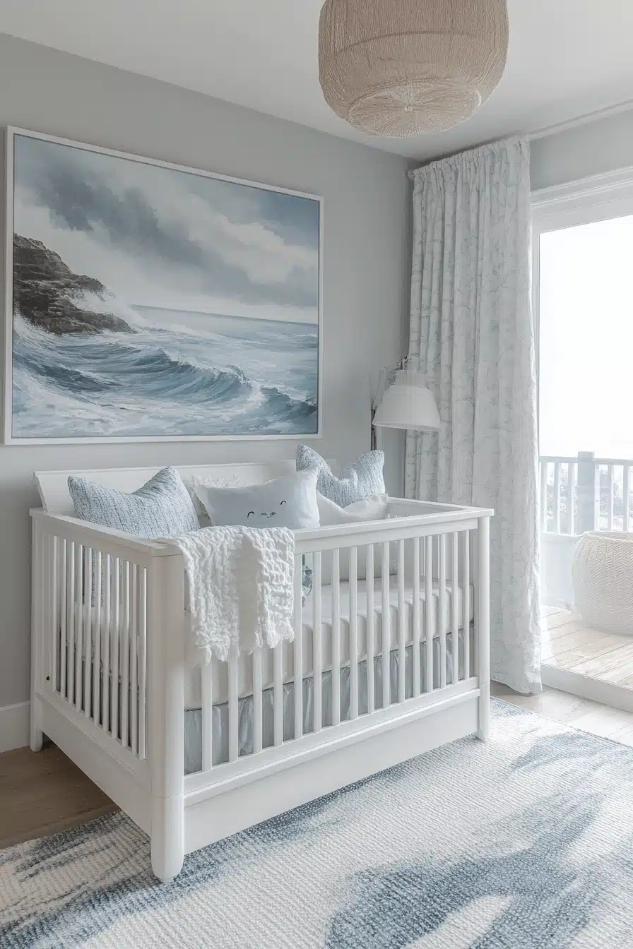 Coastal Baby Room