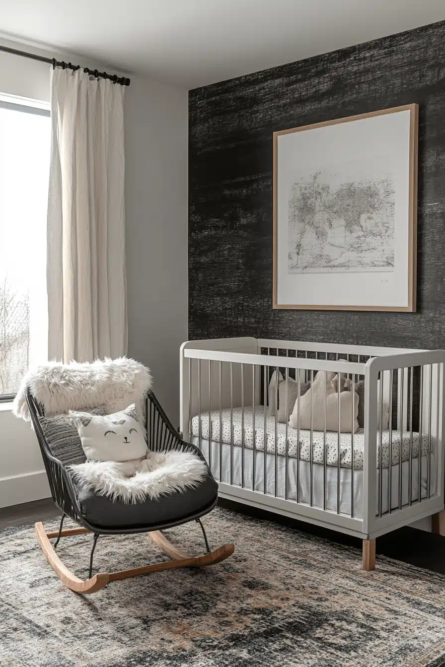 Industrial Chic Baby Room