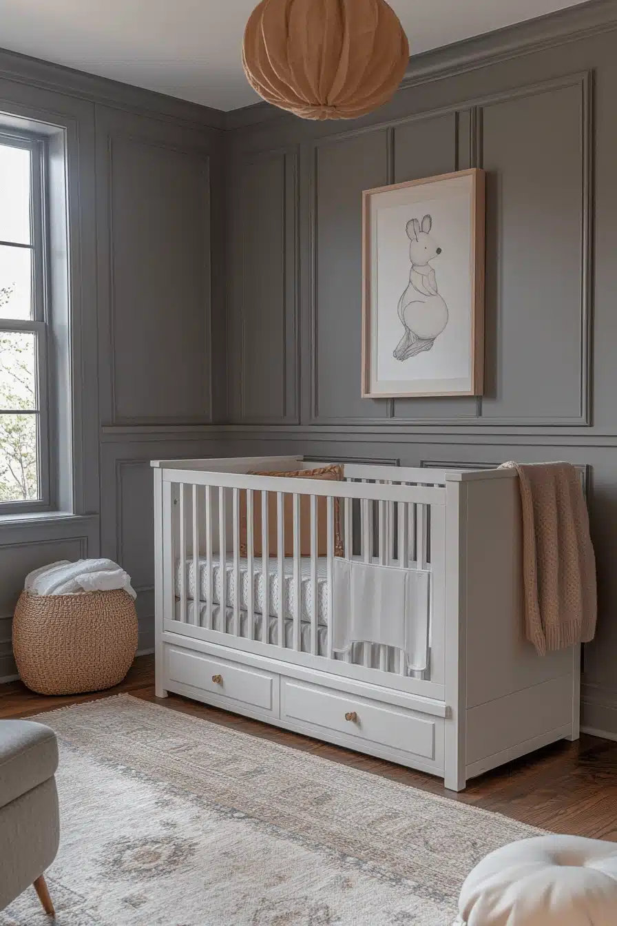 Modern Minimalist Baby Room