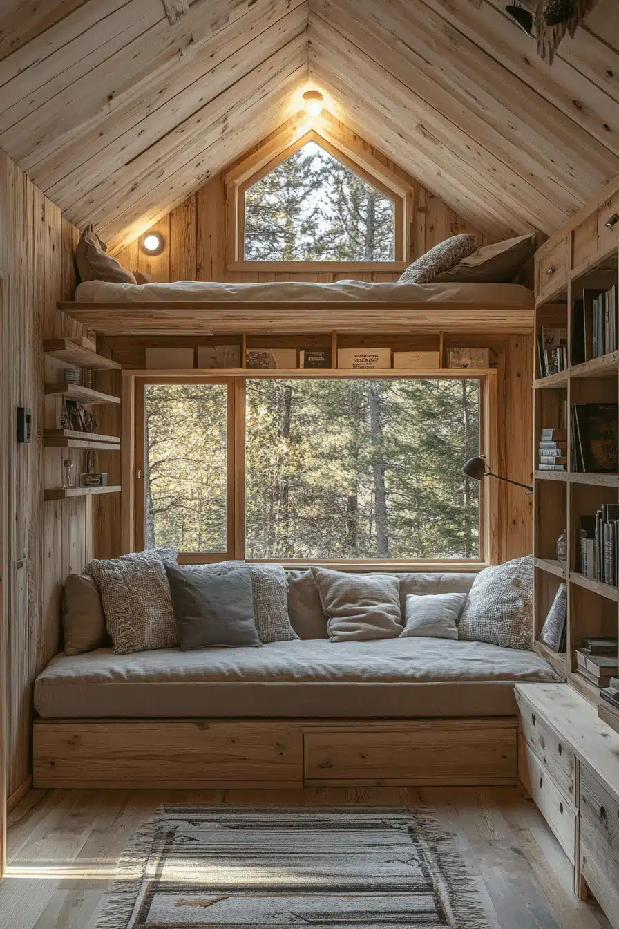 Tiny Cabins Interiors