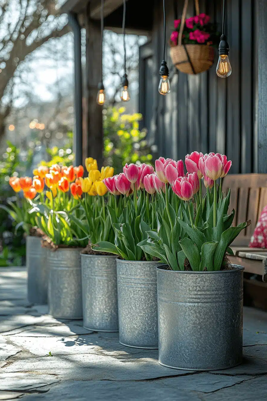 rustic spring home decor ideas
