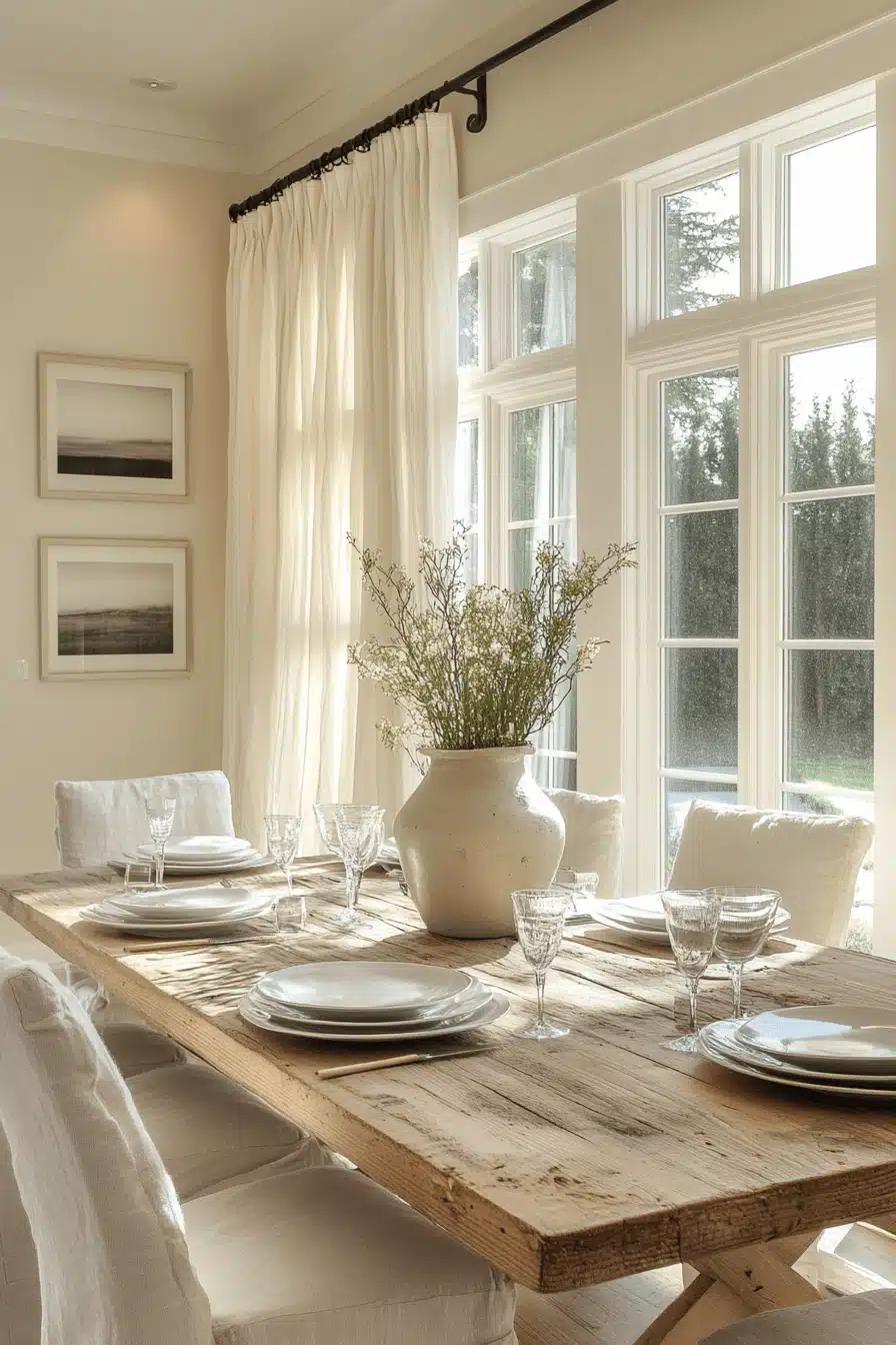 neutral spring home decor ideas