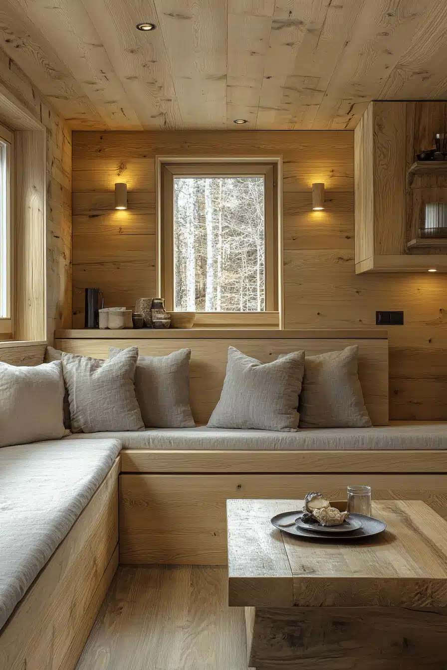 small cabin interiors