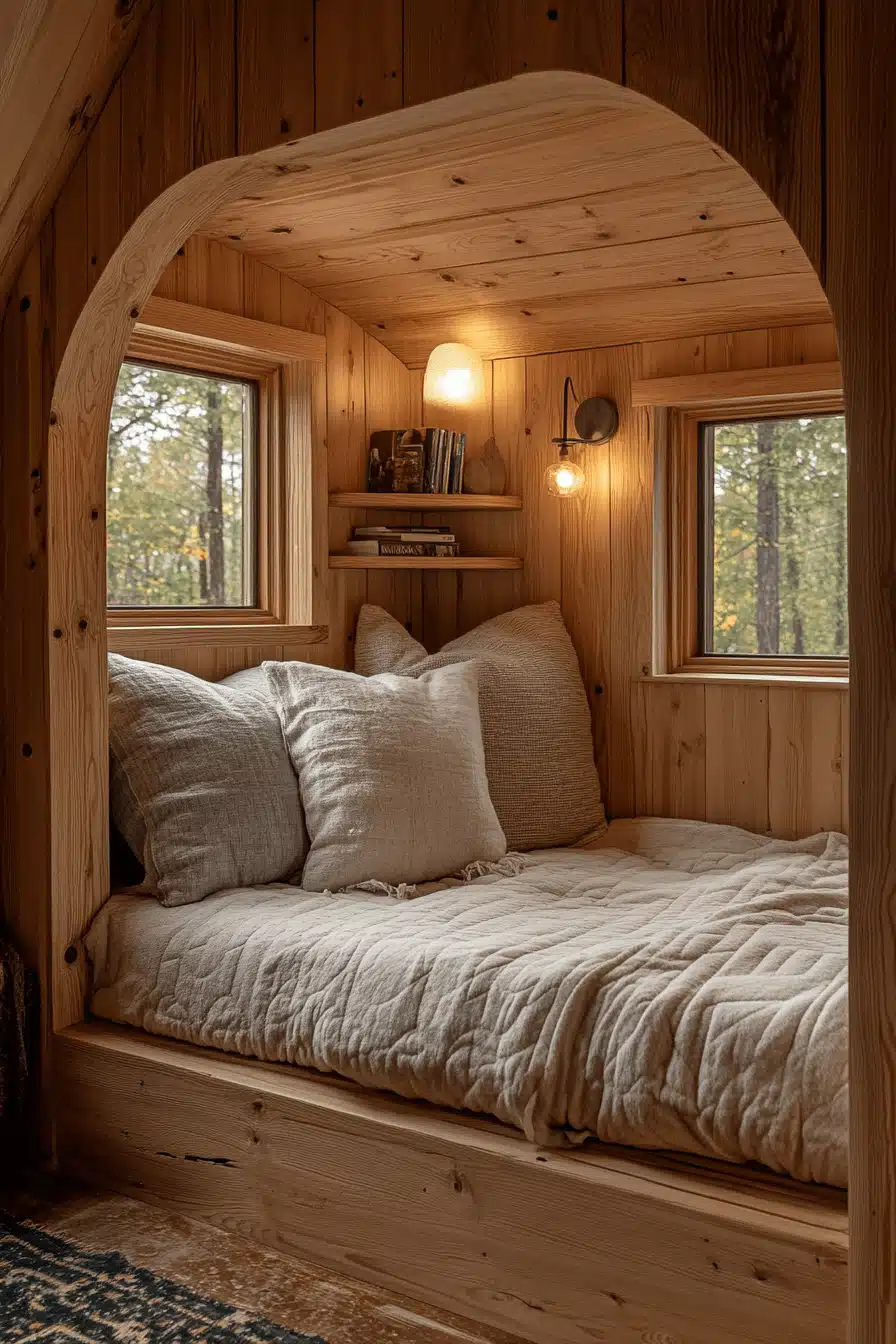 Tiny Cabins Interiors