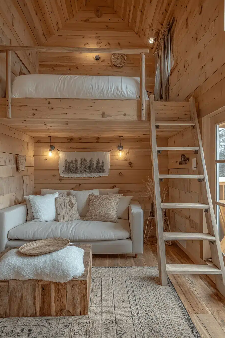 small cabin interiors