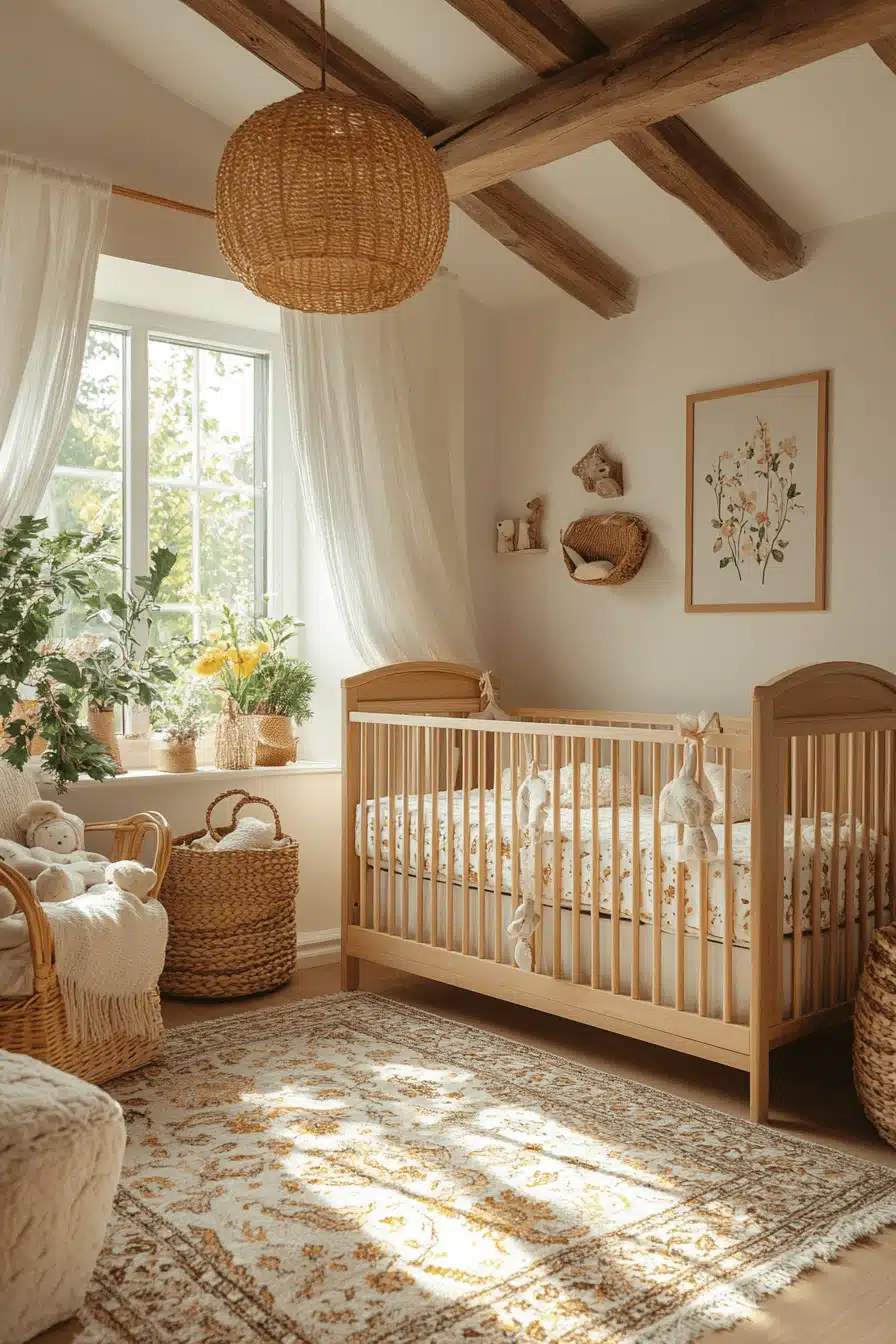 Cottagecore Baby Room