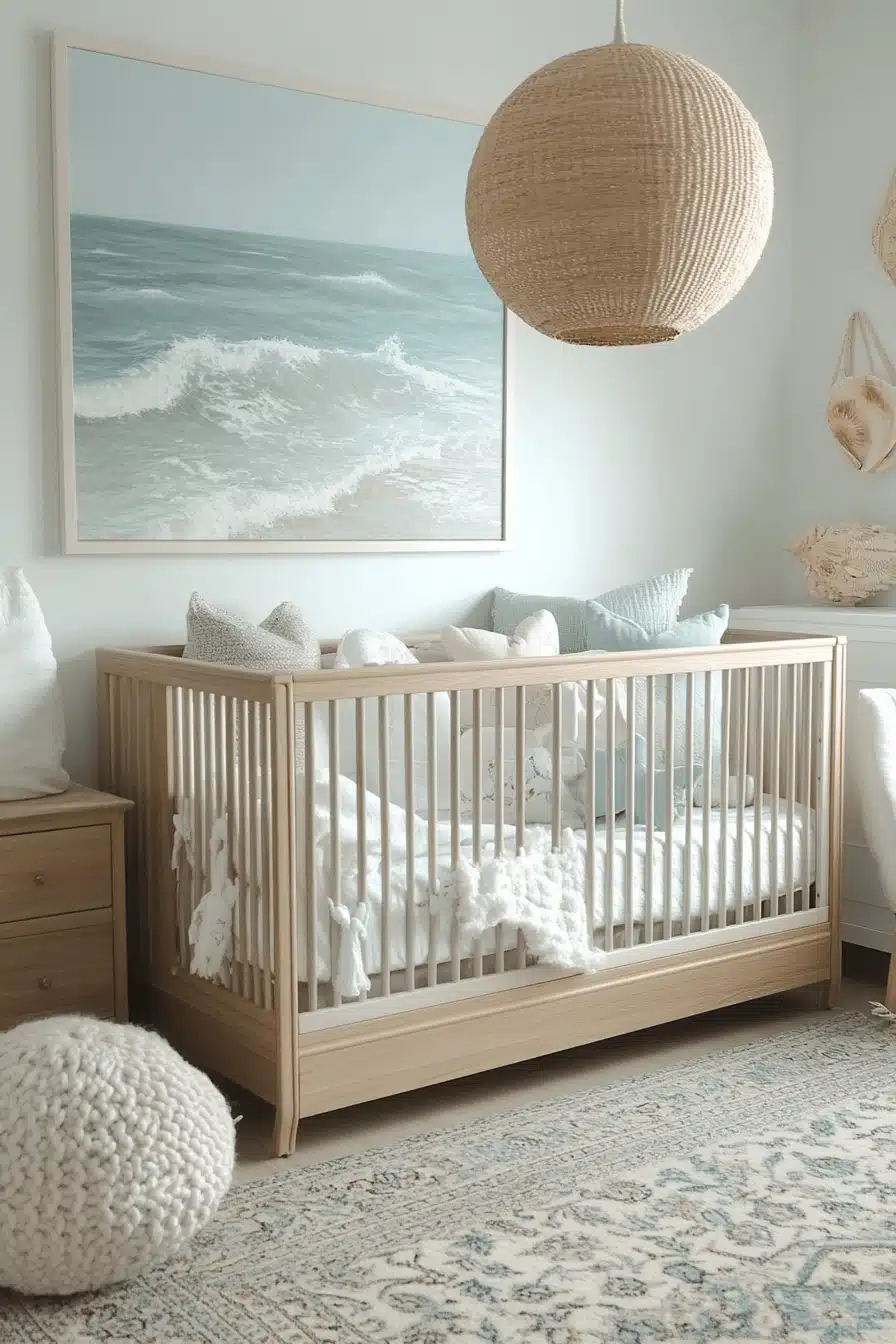Coastal Baby Room