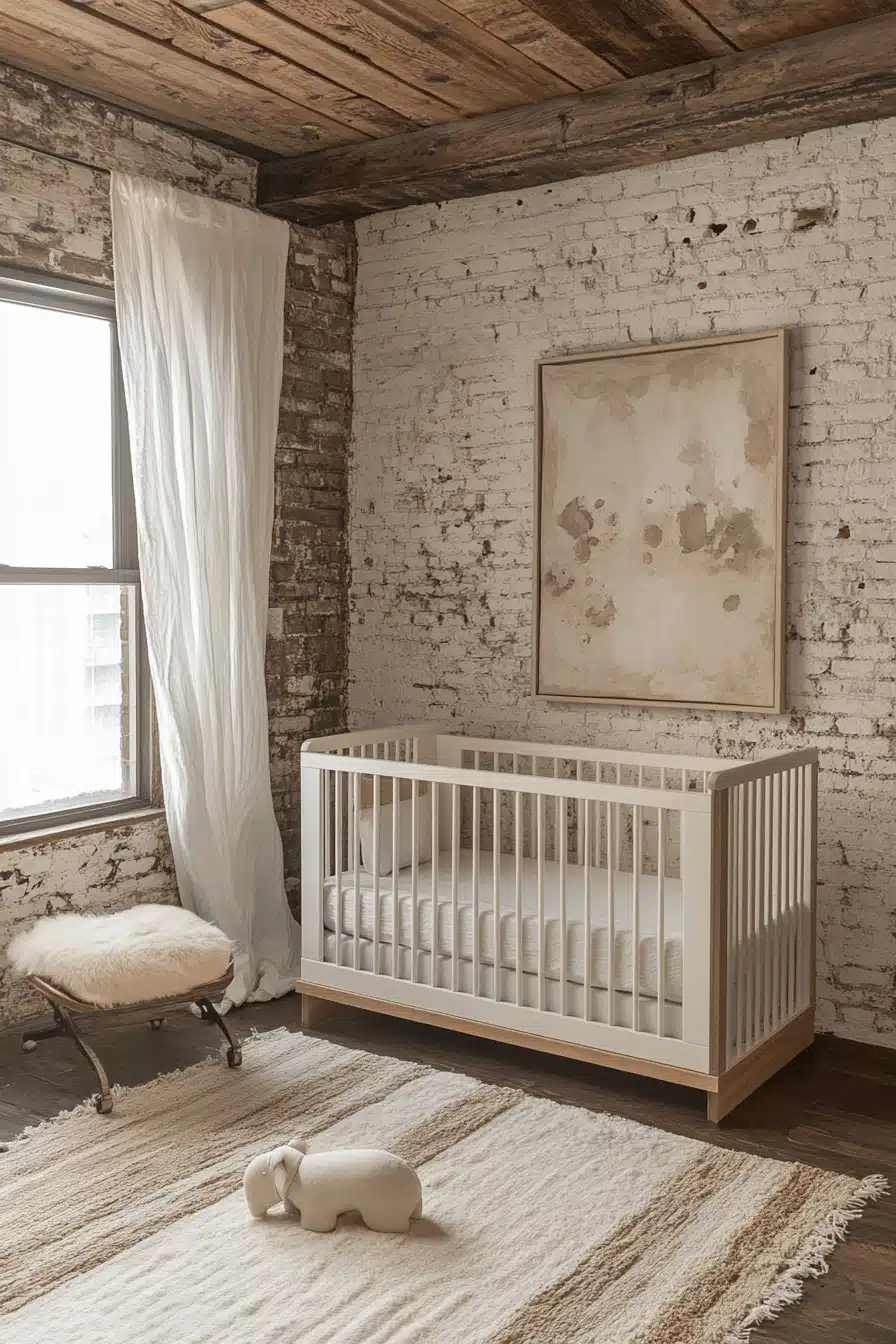 Industrial Chic Baby Room