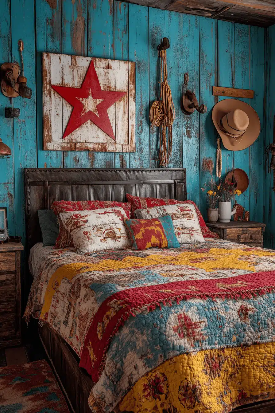 western bedroom ideas
