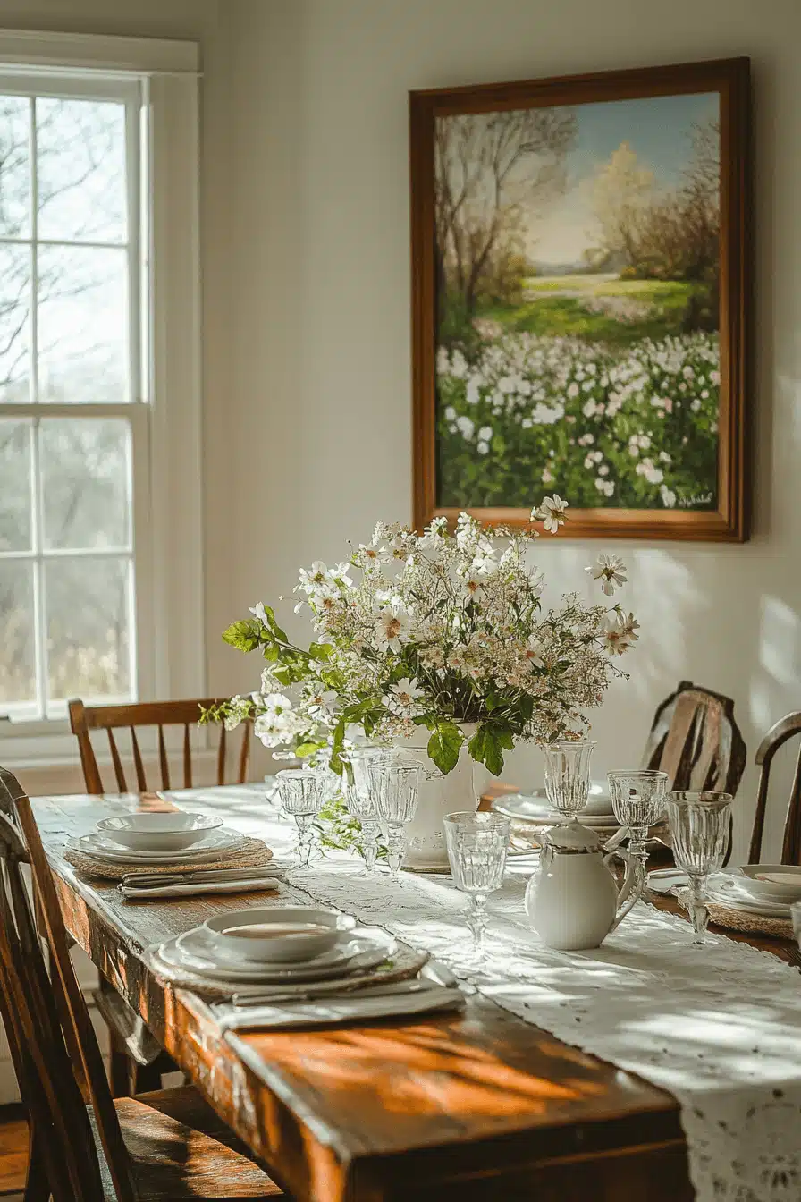 cottage spring home decor ideas