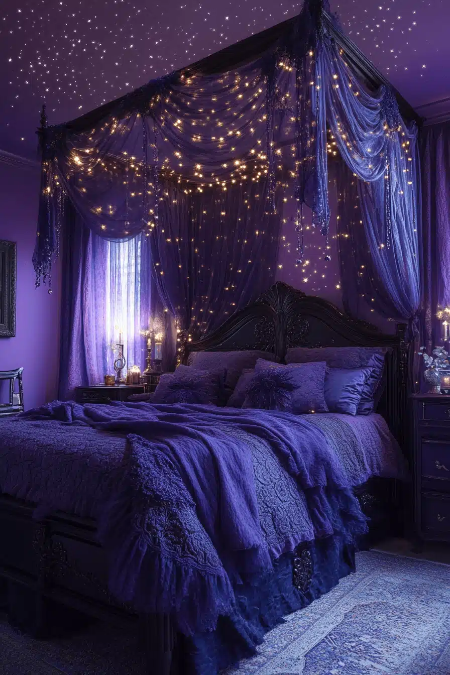 boho gothic bedroom