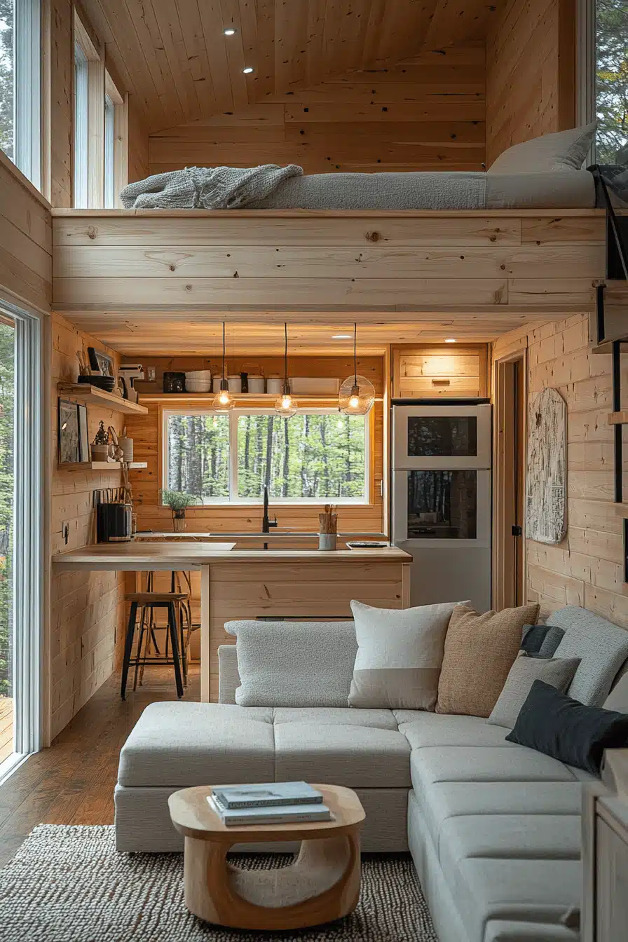 Tiny Cabins Interiors