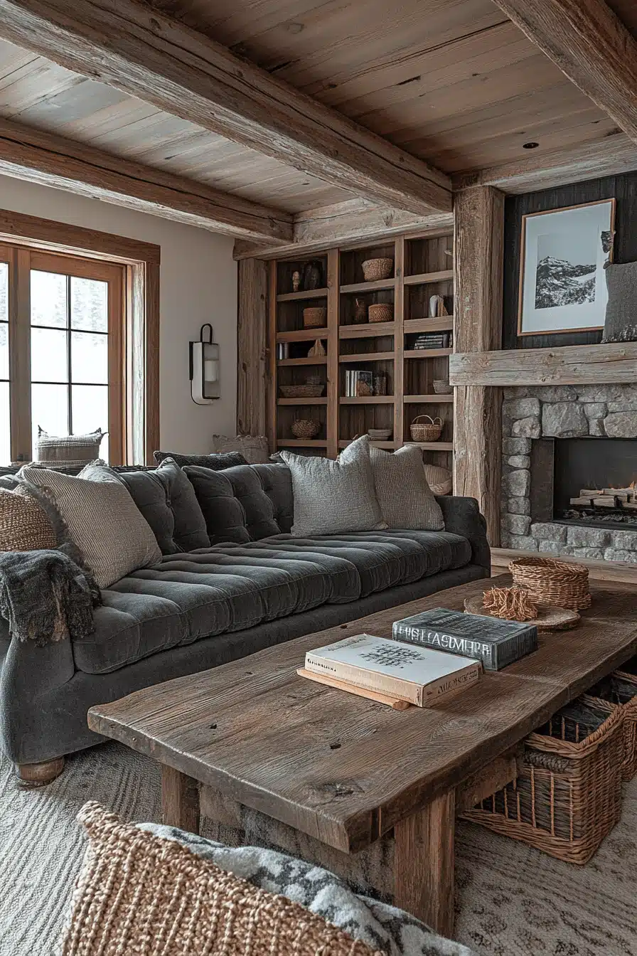Grey couch aesthetic