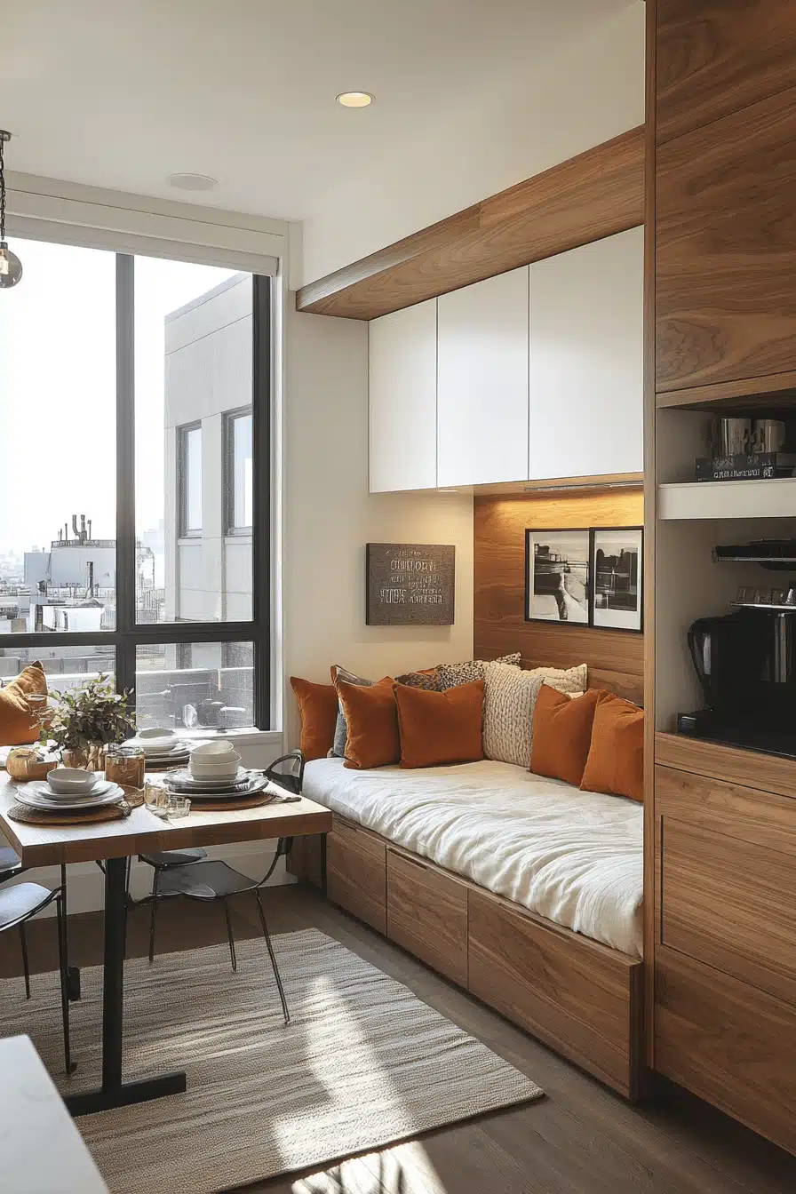 Tiny condo interior design