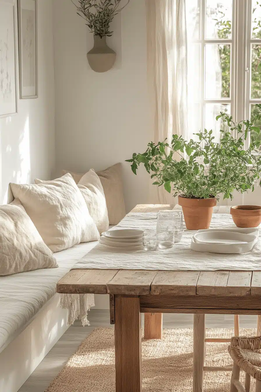 neutral spring home decor ideas