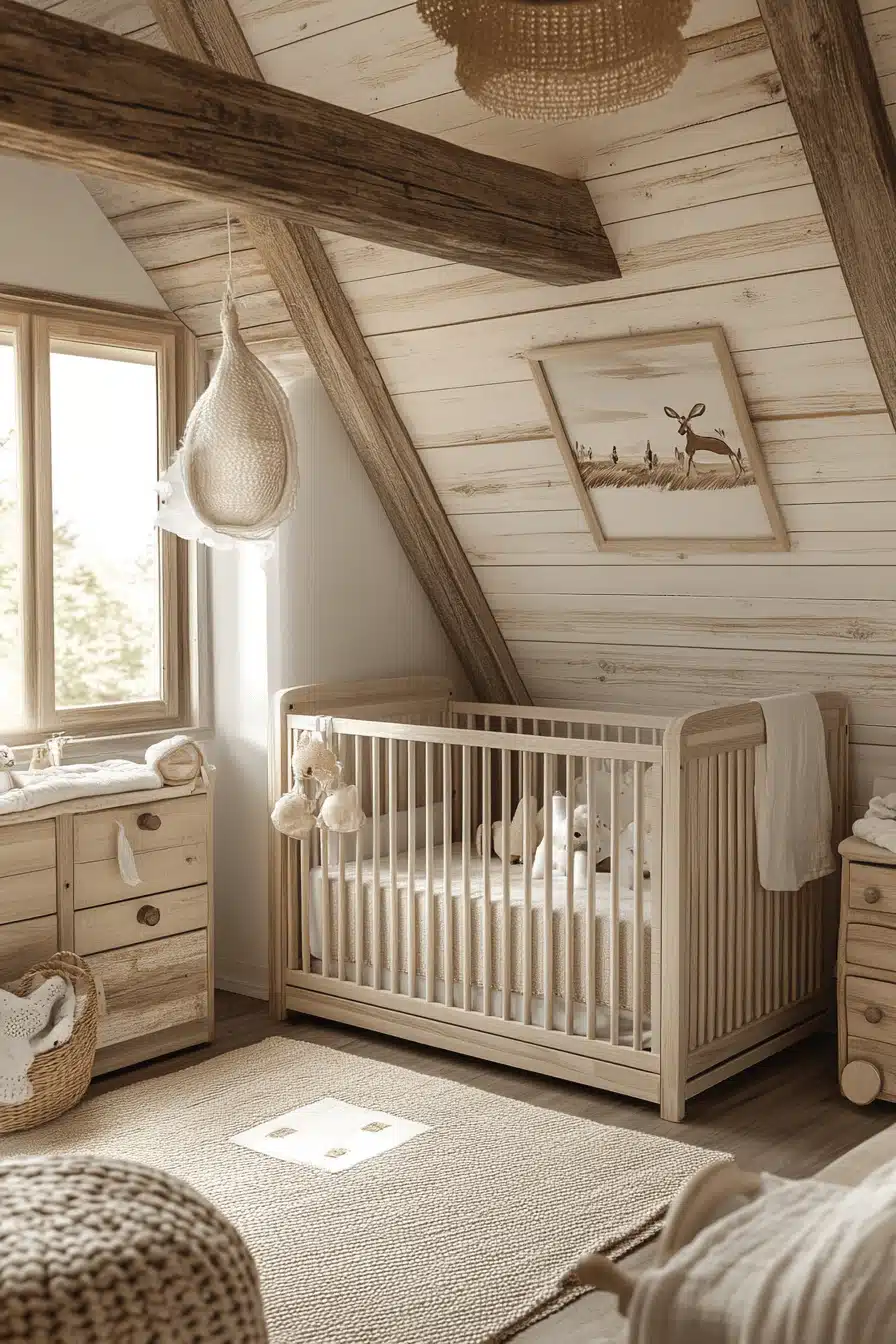 Rustic Farmhouse Baby Room