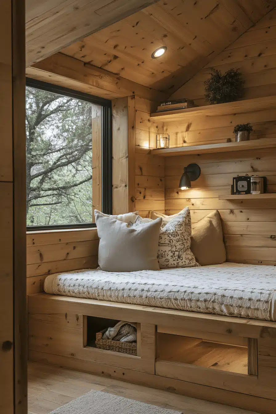 small cabin interiors