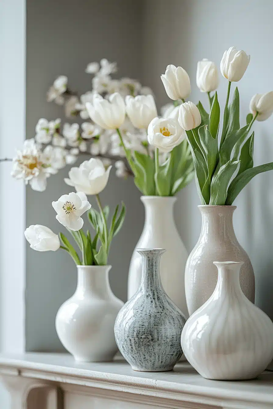 neutral spring home decor ideas