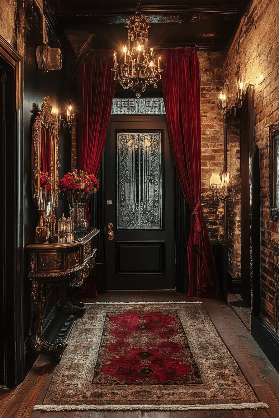 Small apartment entrance