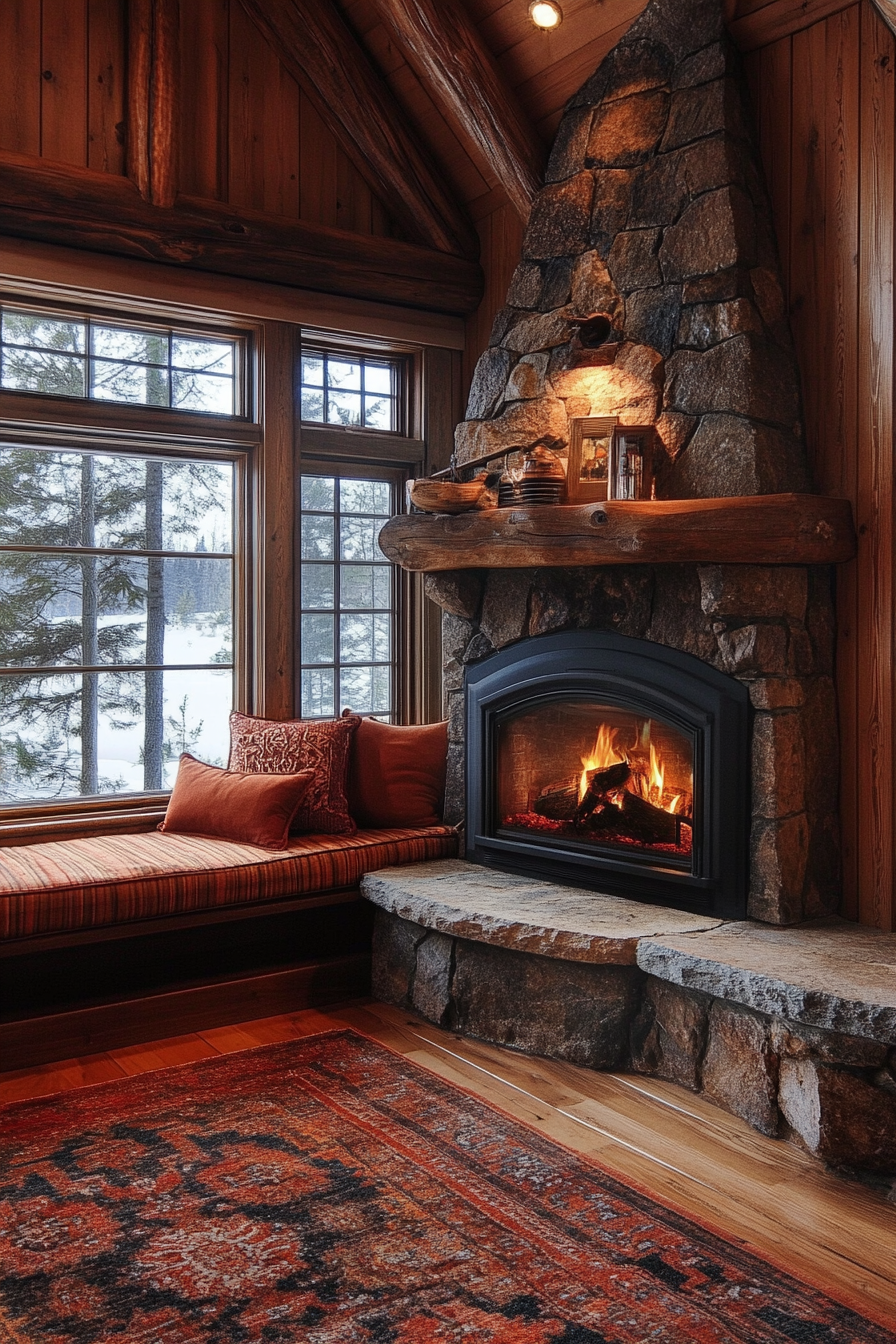 small cabin interiors